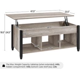 Lift Top Coffee Table