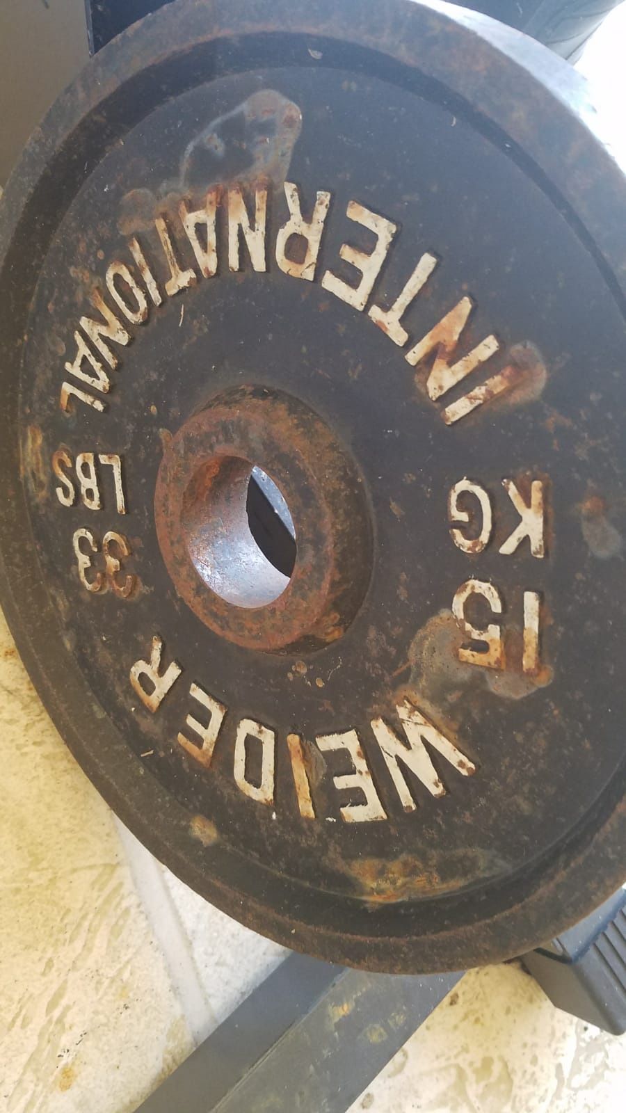 Squat Rack, Bench, Bar And Weights $100