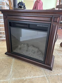 Freestanding Electric Fireplace Heater