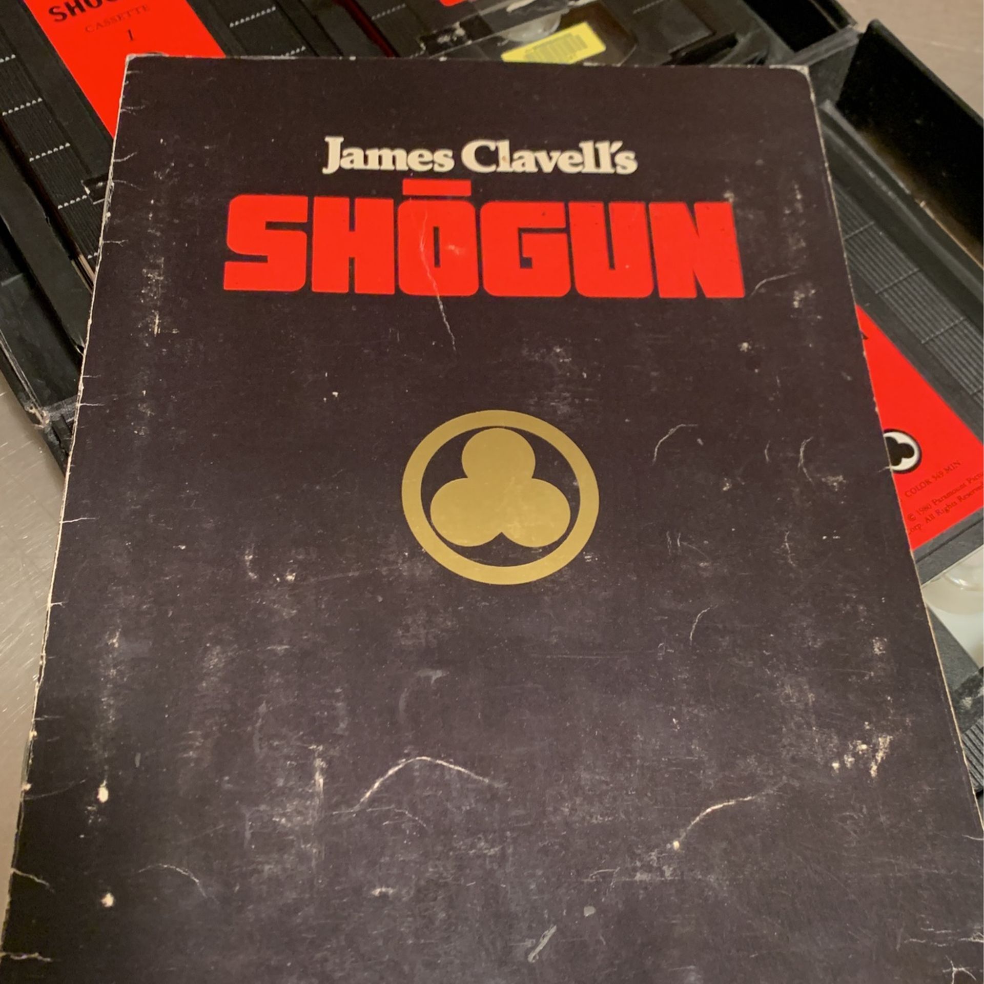 James Clavell’s SHOGUN VHS Box Set