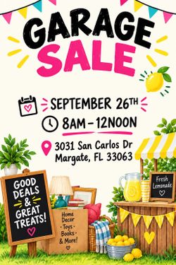 Margate Garage Sale