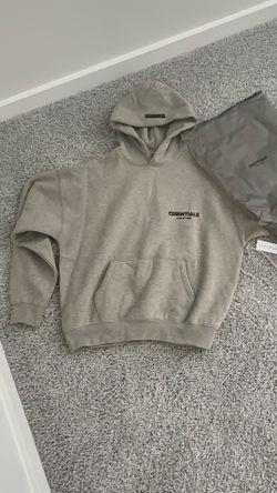 Essential hoodie has all tags