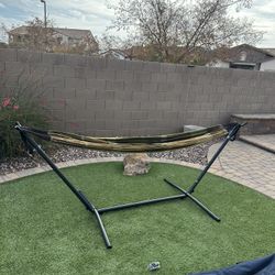 Hammock & Steel stand 