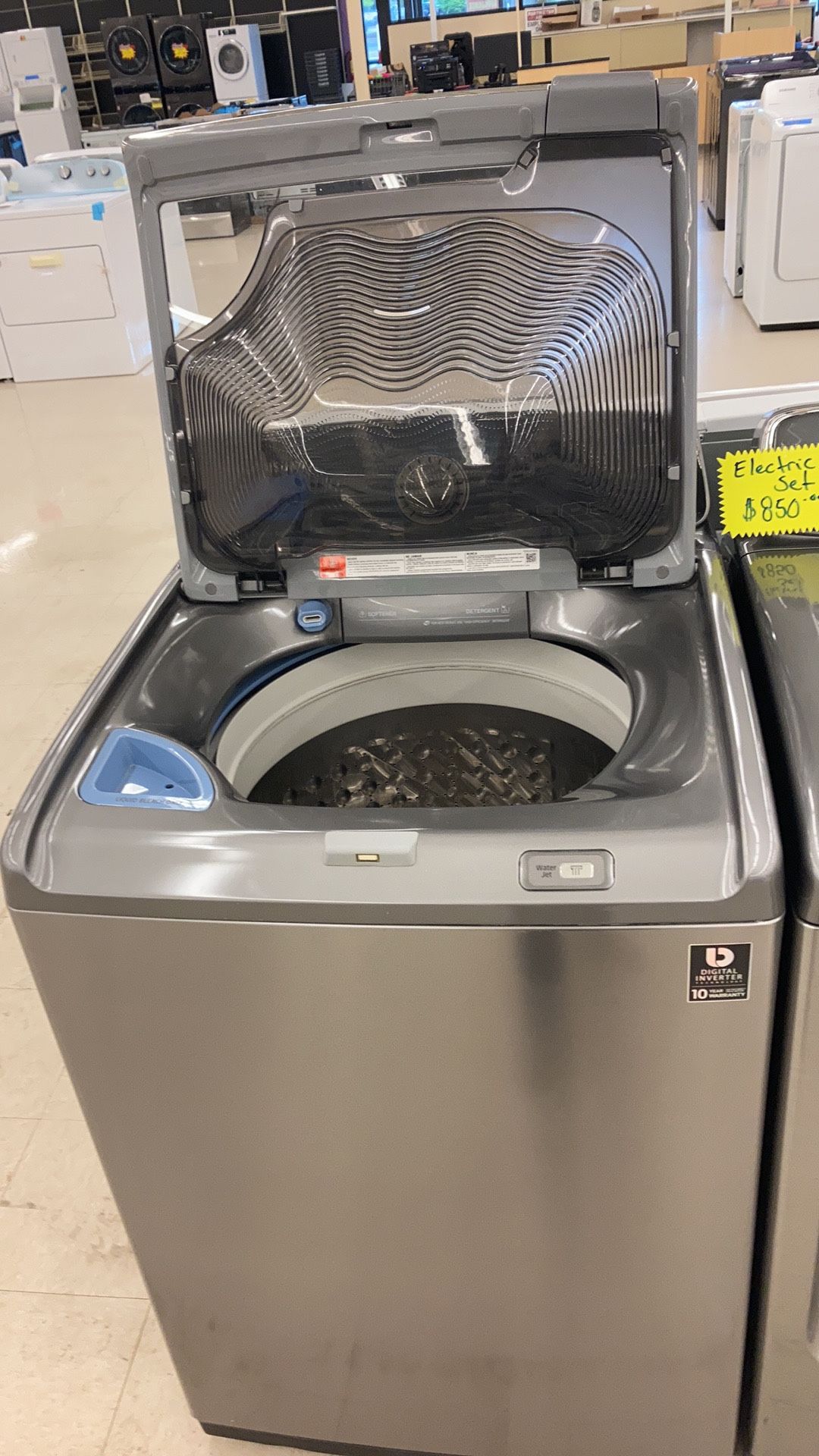 Used Top Load Washer And Dryer With Warranty Works Perfectly