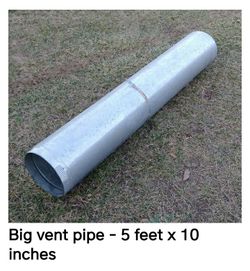 Big vent pipe