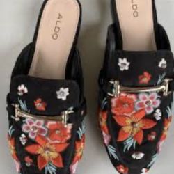 Aldo Adrelassi-98 RWomens Embroided Dress Shoes