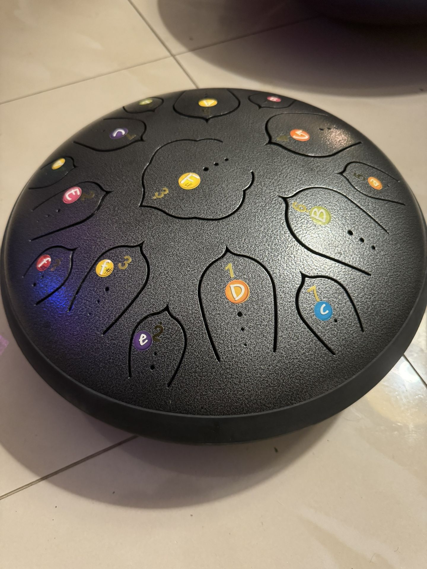 15 Note Toungue Drum With Mallots And Case
