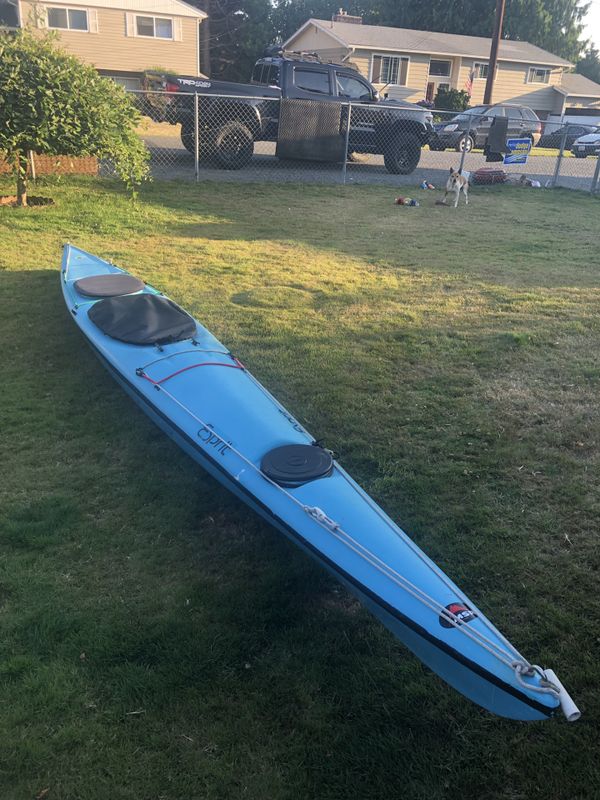 17ft fiberglass sea kayak esprit for Sale in Lynnwood, WA OfferUp