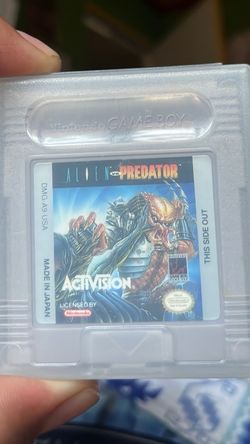 Alien vs Predator Nintendo Game Boy Game Cartridge