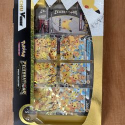 Pokémon Celebrations 25th Anniversary Pikachu V-union Premium Playmat Collection