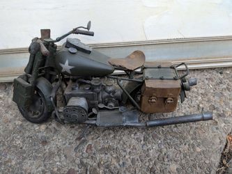 1942 WWII US Army Harley Davidson motorcycle model