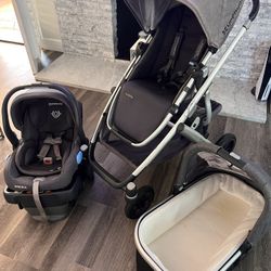 Uppababy Vista Travel System Bundle 