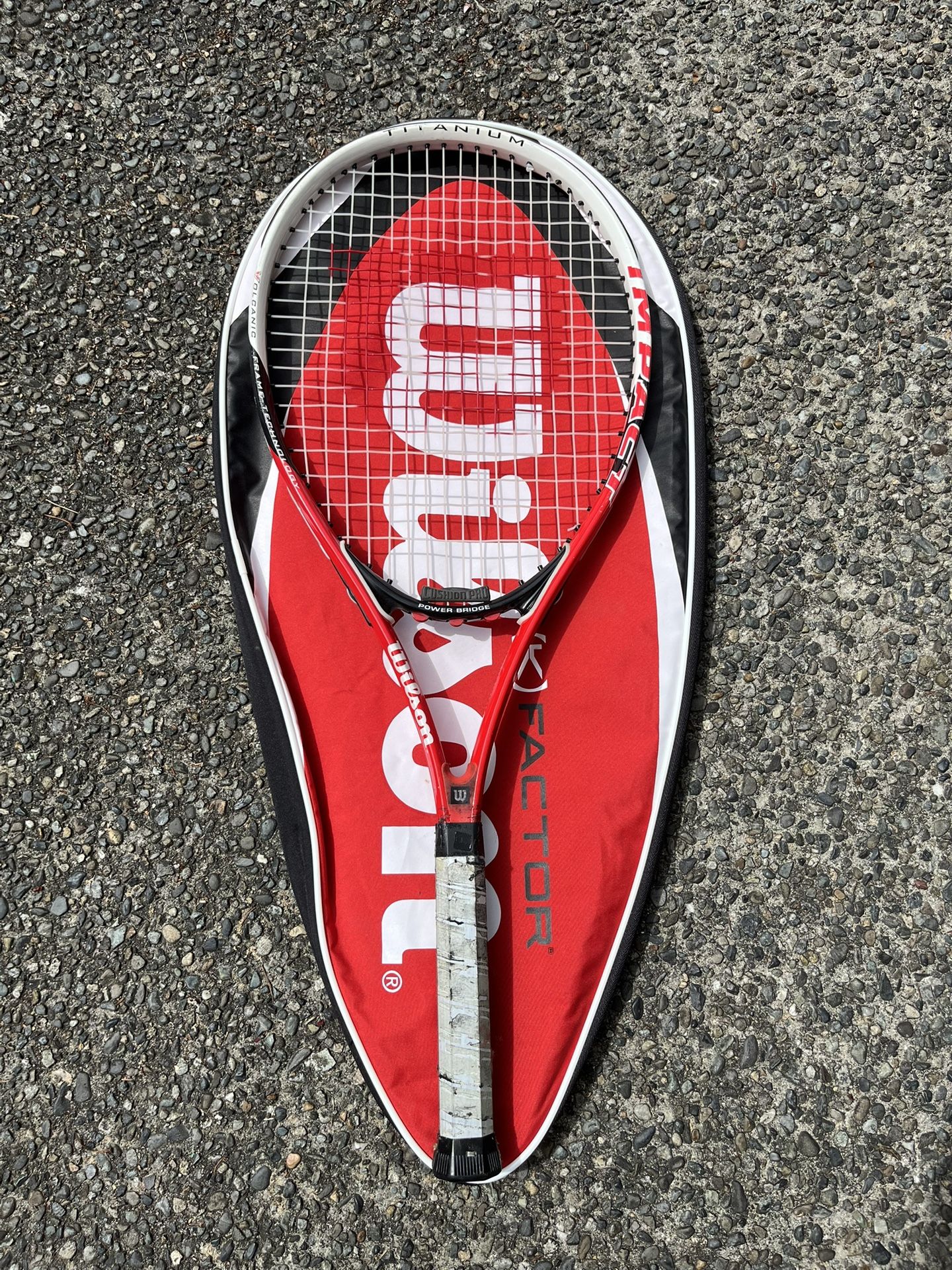 Wilson Tennis Racket + Carrying Case