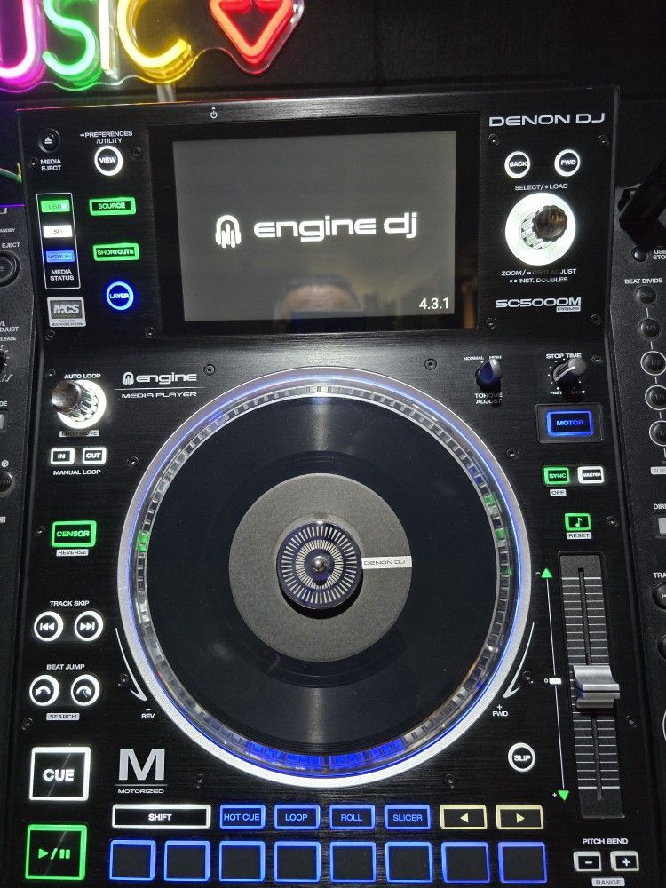 Denon SC5000M w/decksaver