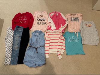 Girl clothes size 10/12 (LIKE NEW)