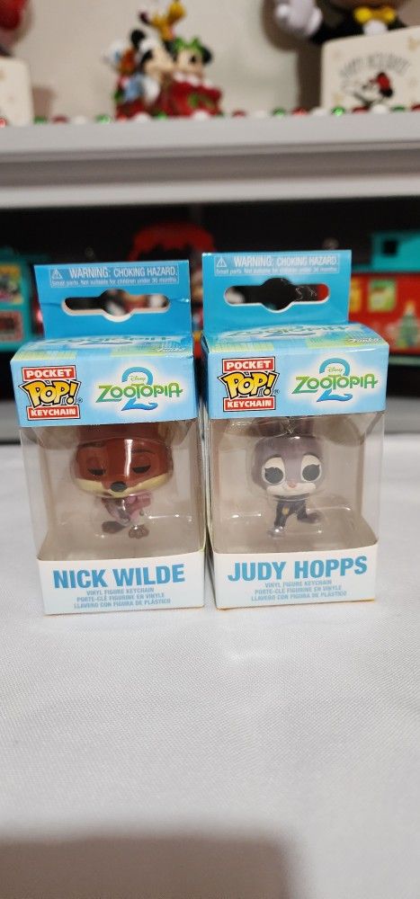 Set De Llaveros Zootopia #2