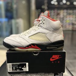 Air Jordan 5 Retro Fire Red Size 12