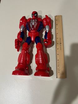 Marvel Hasbro Spider-Man Spider-Strike Iron Spider Mech Action Figure