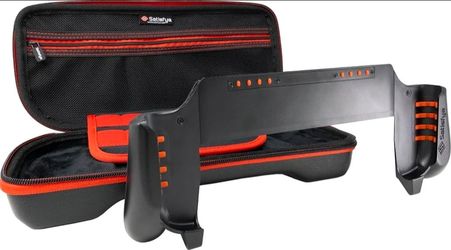 Satisfye ZenGrip 2 Mignight Black Bundle, Accessories Compatible with Nintendo Switch 2 Includes Case
