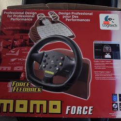 Logitech Momo Force Red Wheel