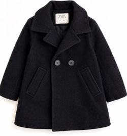 100% Wool kids Winter Coat