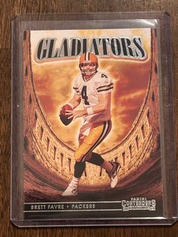 Brett Favre  Gladiators Card