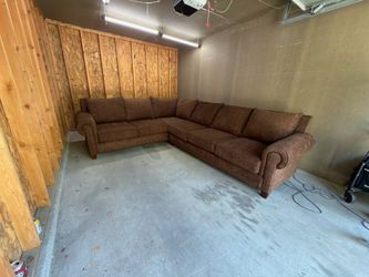 Brown Sectional