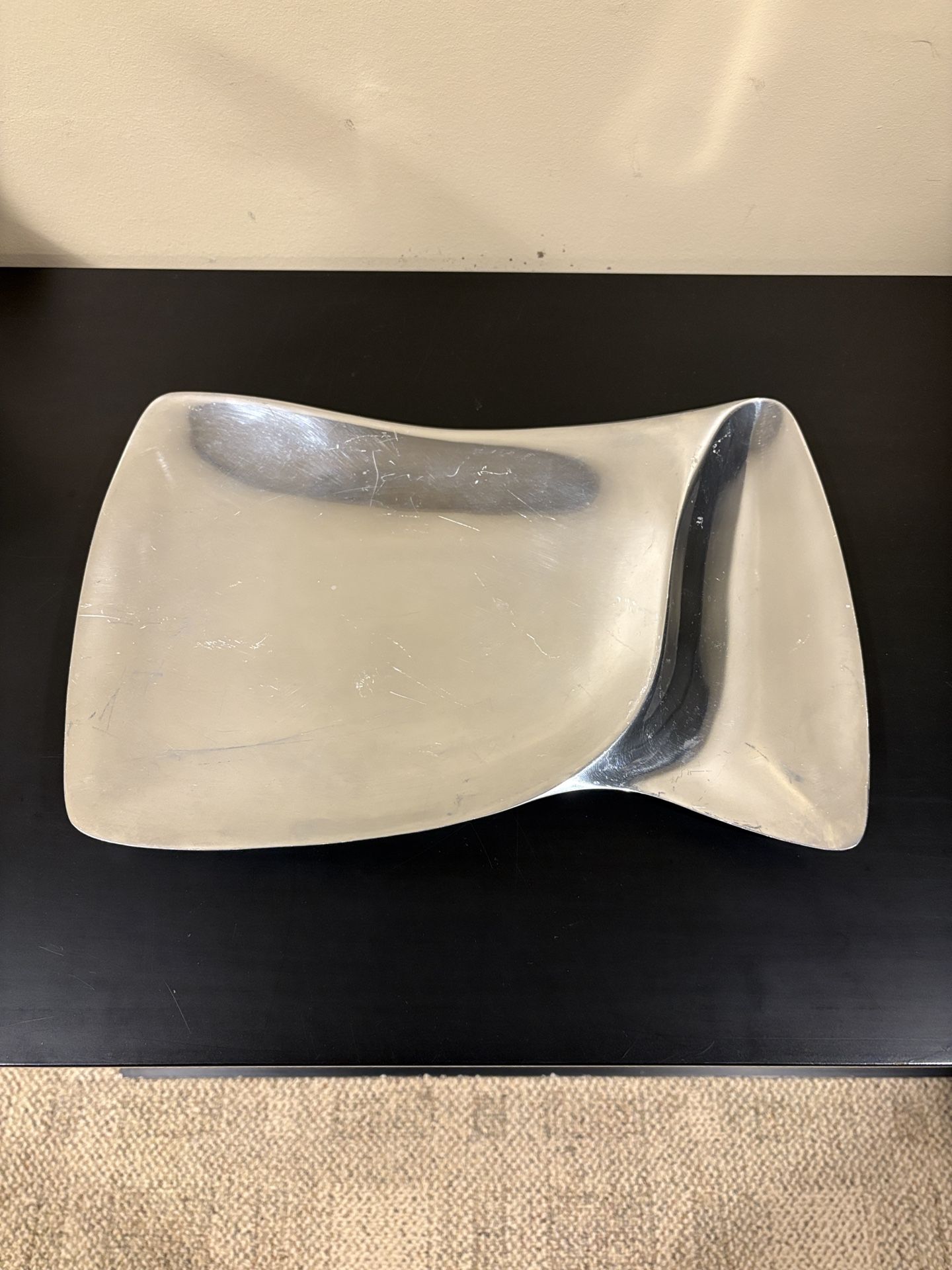 Nambé Neil Cohen Lounge Chip & Dip Serving Platter