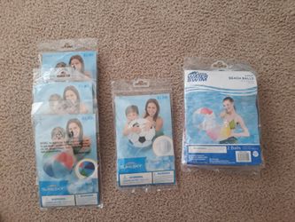 BEACH BALL $1.00 EACH * 2 IN PACK FOR $1.50 EACH