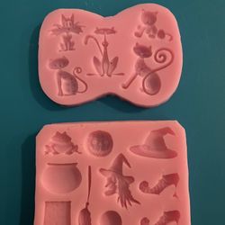 Moldes de silicona  de Halloween para Fondat o chocolate 