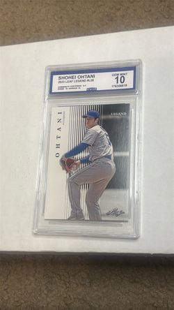 2023 dodger Shohei Ohtani Leaf Legend card