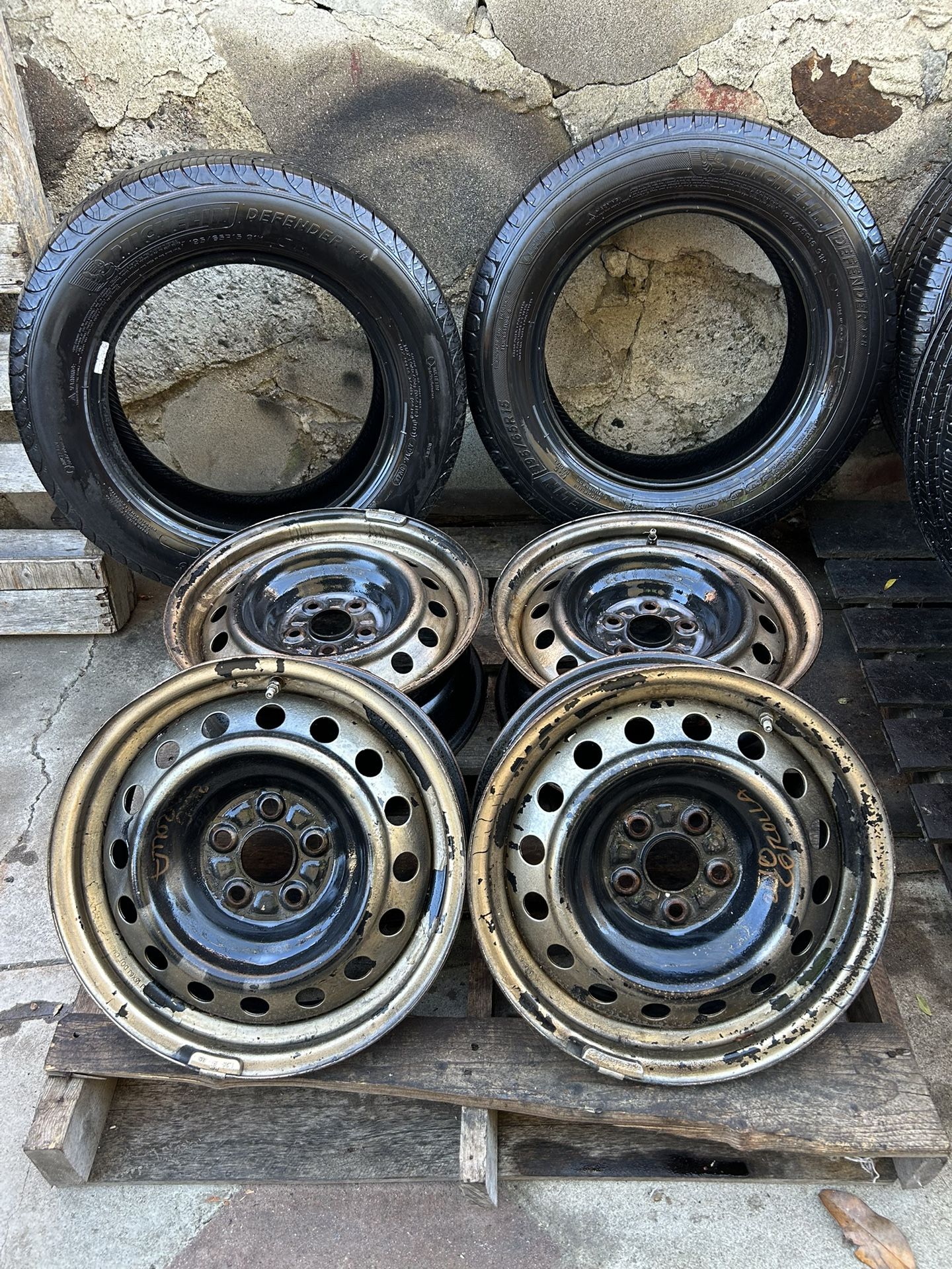 4- RIMS FOR SALE NO TIRES 