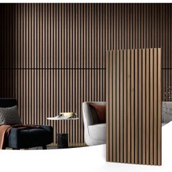 Wooden Slat Wall Panels 2pc 