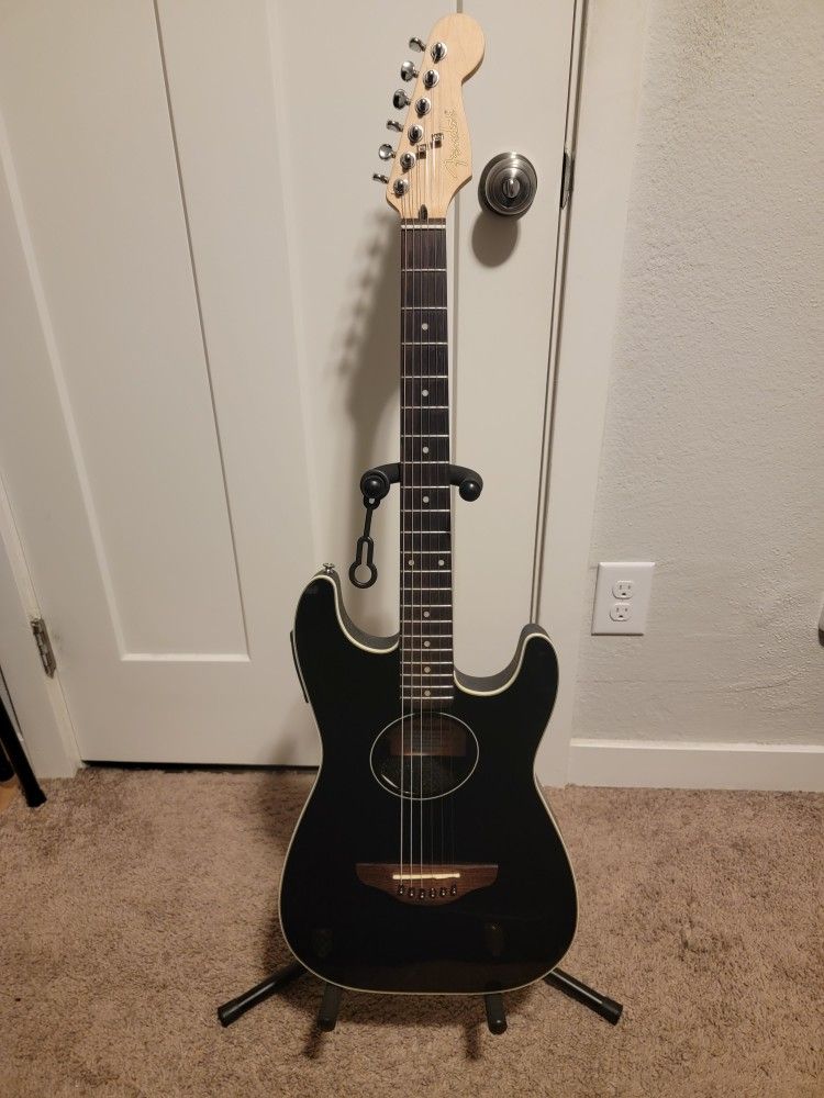 Fender Stratacoustic Guitar & Fender Case