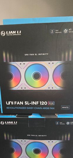 LIAN LI UNIFAN SL-INF 120 FANS (BRAND NEW)