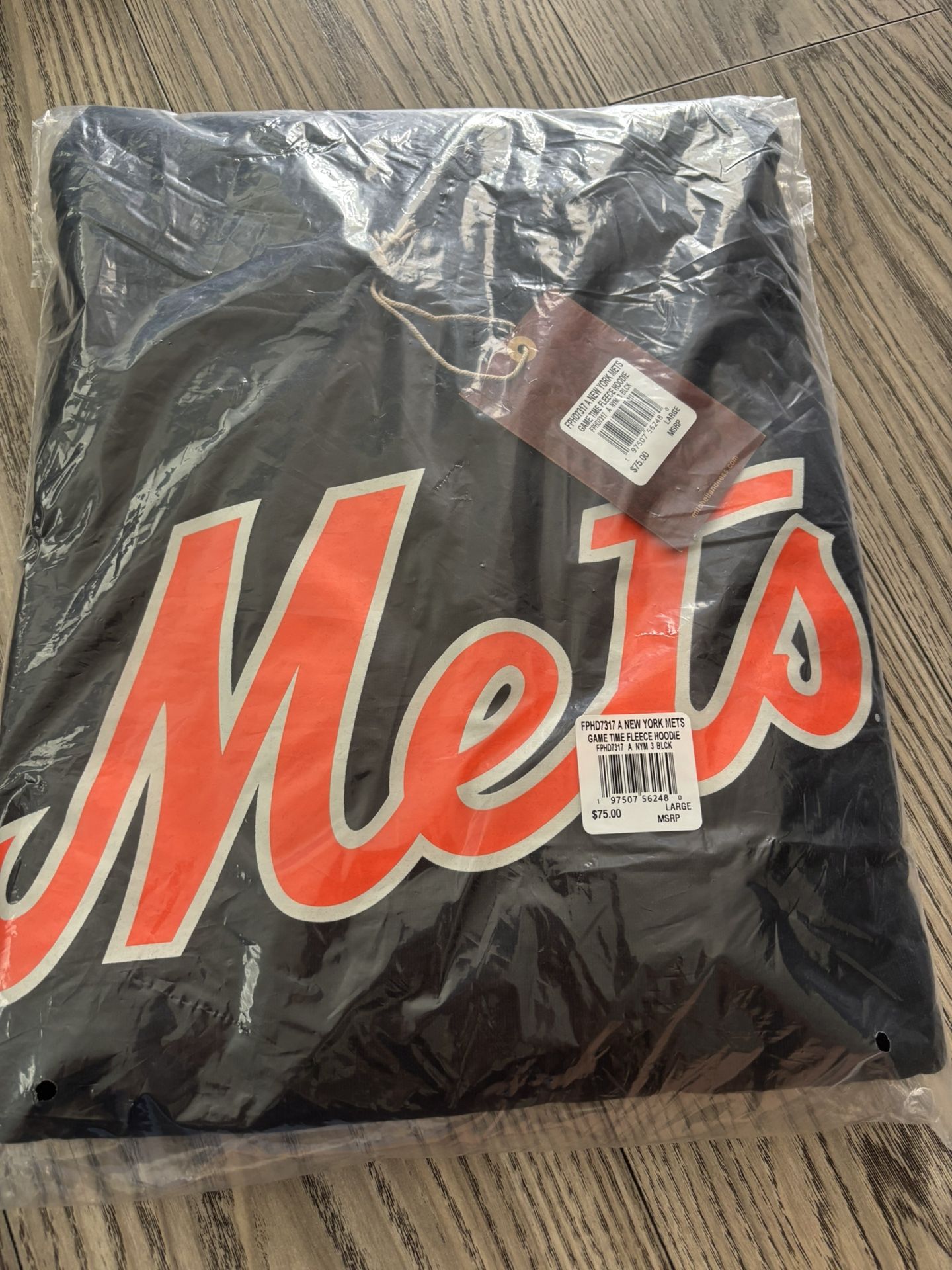 Large New York Mets Game Time Fleece Hoodie