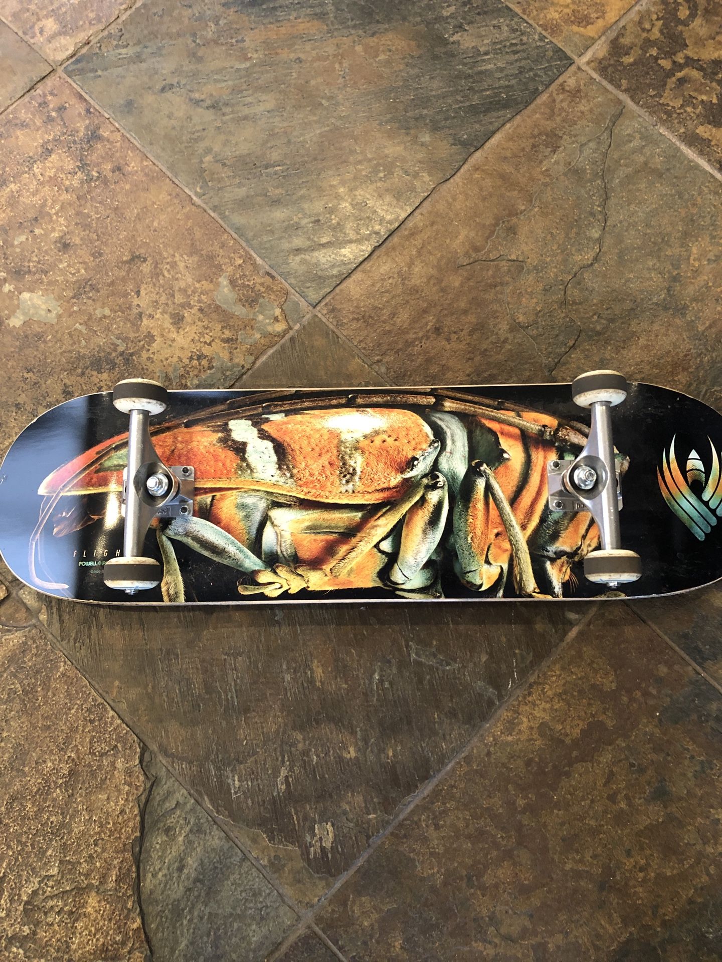 Powell Peralta Flight Skateboard – “Locus” Graphic – $100