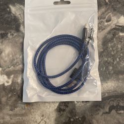 Lightning Cable 3ft Black Blue