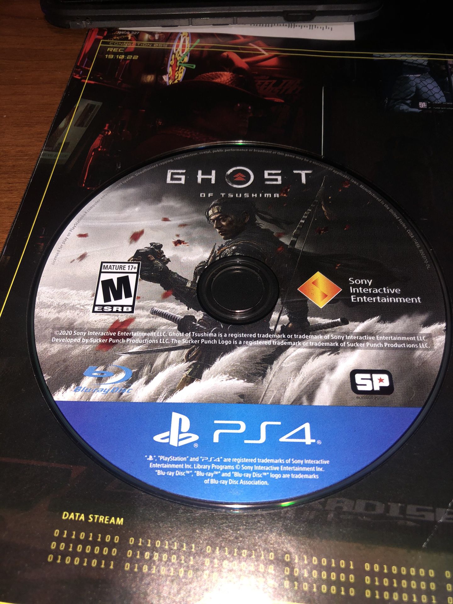 Ghost of Tsushima game disc only
