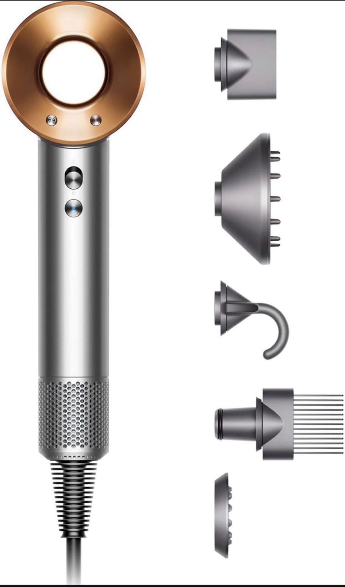 Dyson Supersonic™ Hair Dryer new in the box comes with all accessories