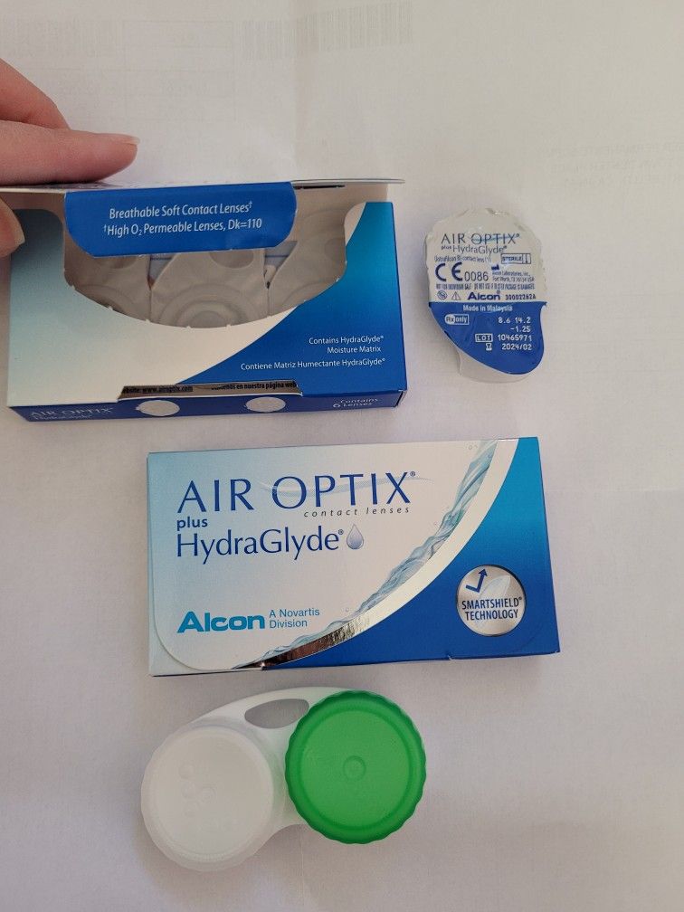 Air Optix Plus Hydra Glade Soft Contact Lenses 5 Month Supply