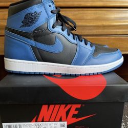 Air Jordan Retro 1 Dark Marina Blue Size 10.5