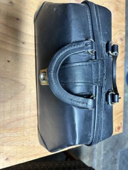 All Leather Doctors Bag/pouch