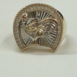 14k 3 Tones Men’s Ring 