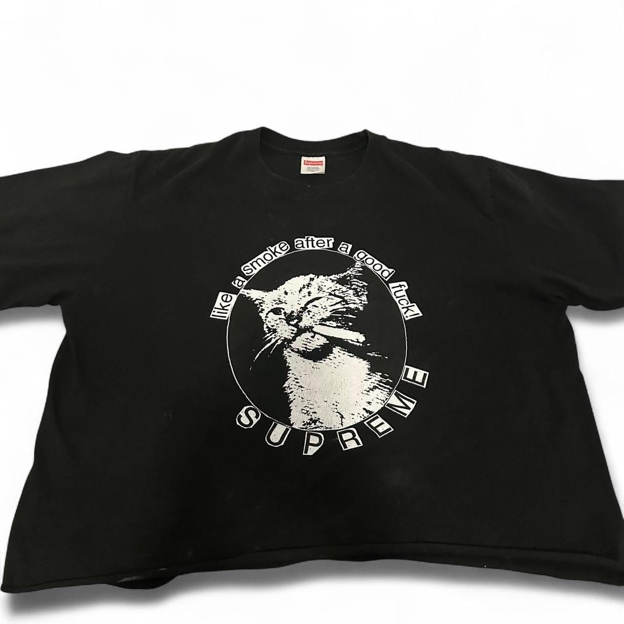 Supreme Women's Black T-shirt(78666)11