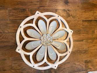 Large Floral Medallion Wall Decor