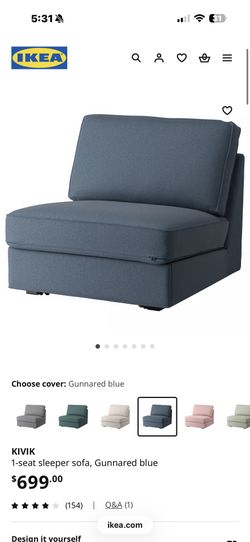 KIVIK 1-Seat couch bed