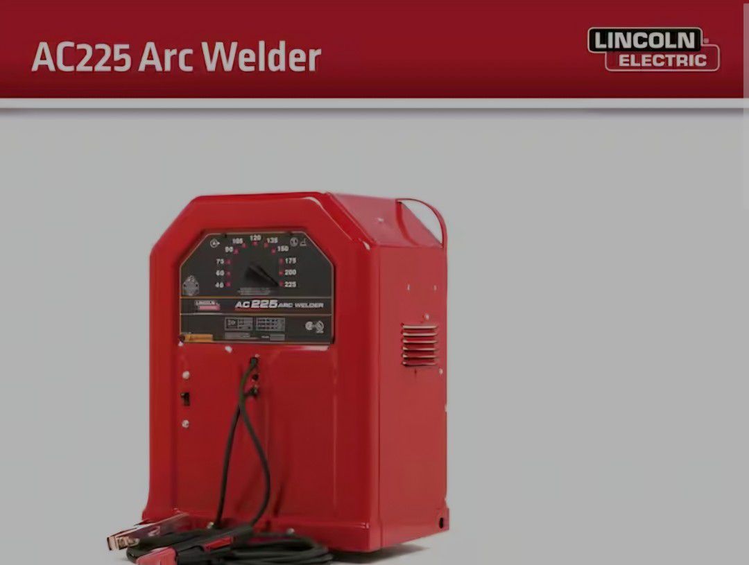 Lincoln Electric
225 Amp Arc/Stick Welder AC225S, 230V
