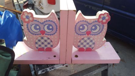 Owl bookends