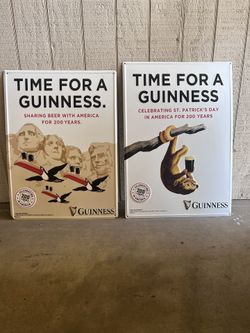 Guinness Beer Metal Signs